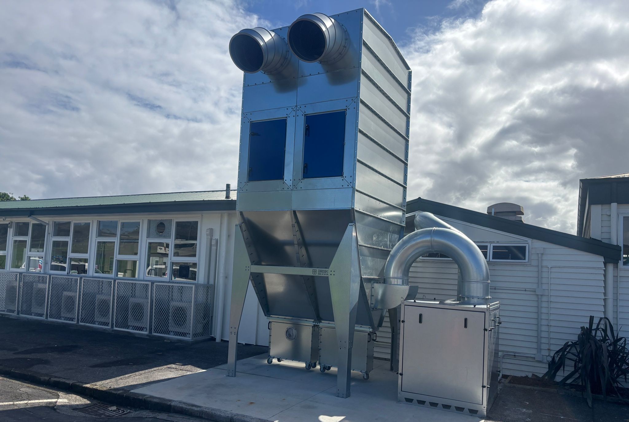 World leading safety for schools with Vertical Flameless Venting